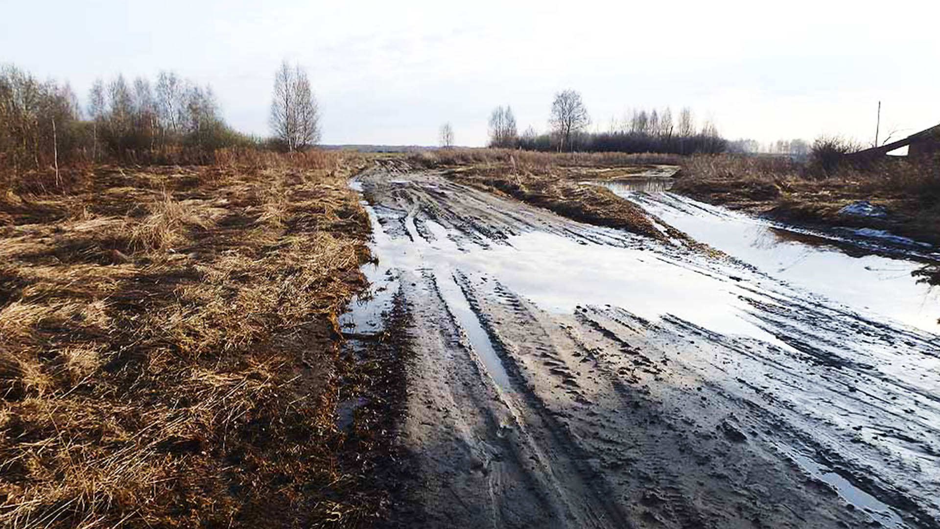 Ремонт участка дороги, д.Конево