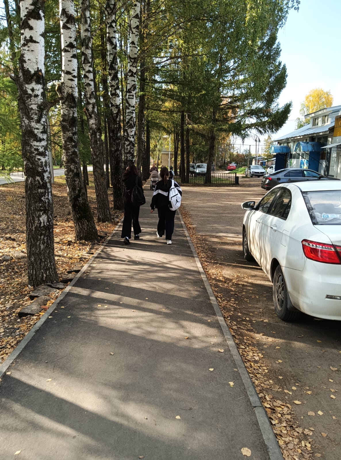 Ремонт тротуара по ул. Октябрьская в городе Княгинино