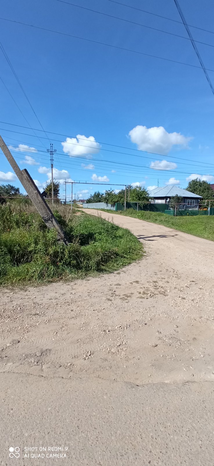 Прокладка нового водопровода от скважины с.Виткулово д.Макасово