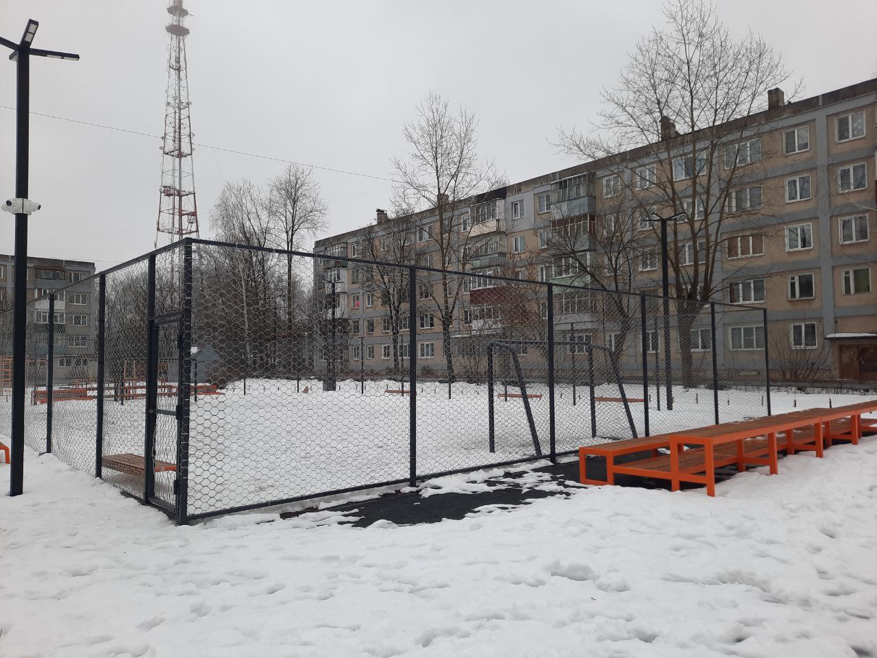 Устройство спортивной площадки ул. Мира, Городок