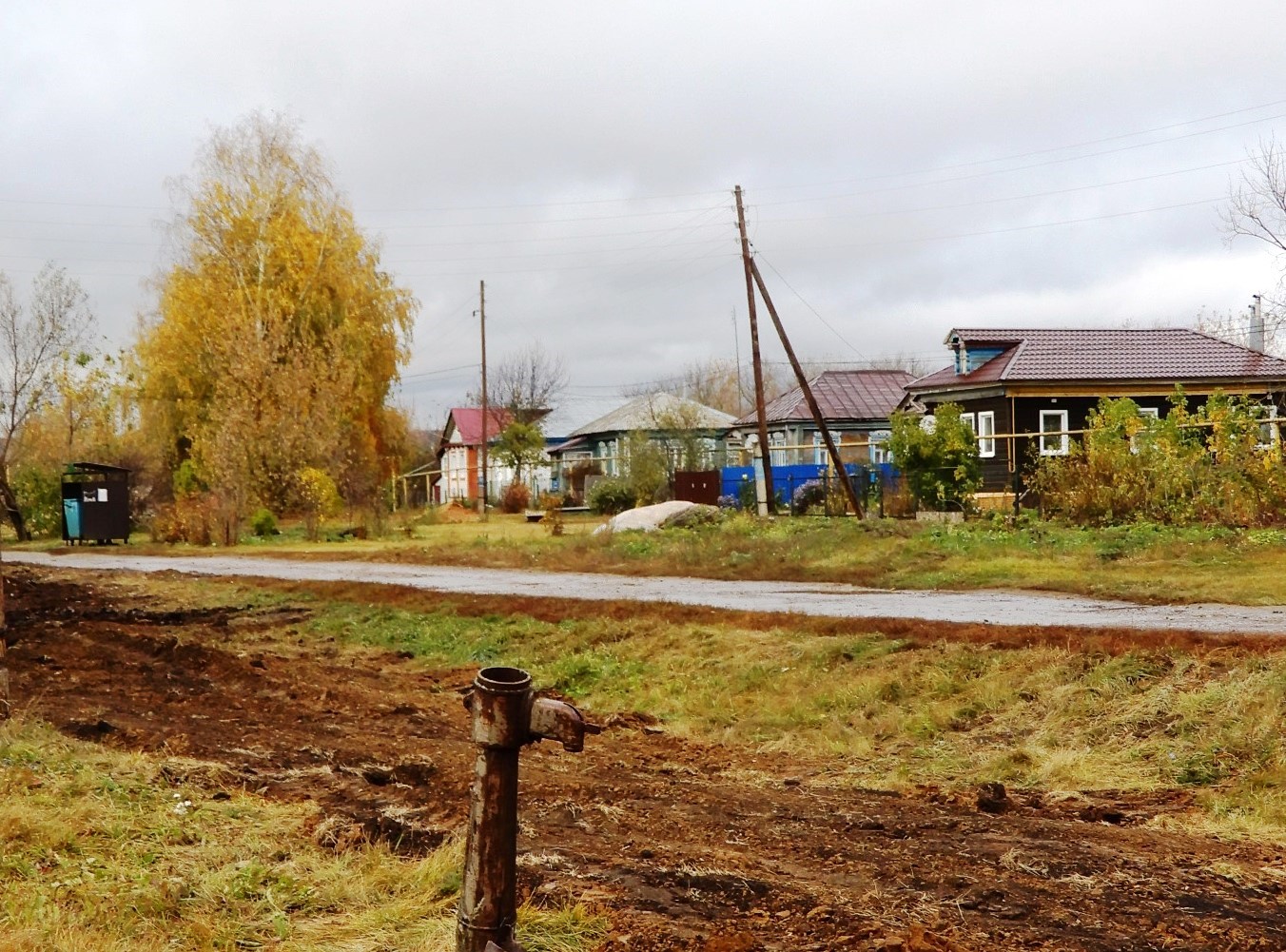 Ремонт водопровода по ул. Садовая в с. Ломакино