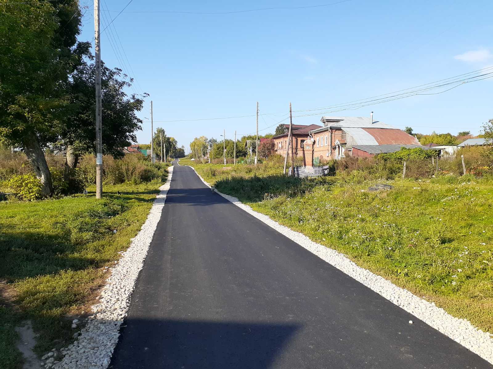 Ремонт автомобильной дороги  по ул Центральная  с.Новый Усад