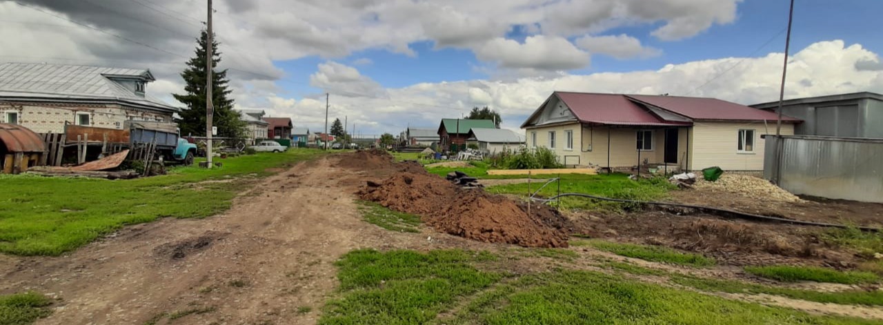 Ремонт водопроводной сети по ул.Молодежная, ул.Слобода  с.Антоново Спасского муниципального округа Нижегородской области