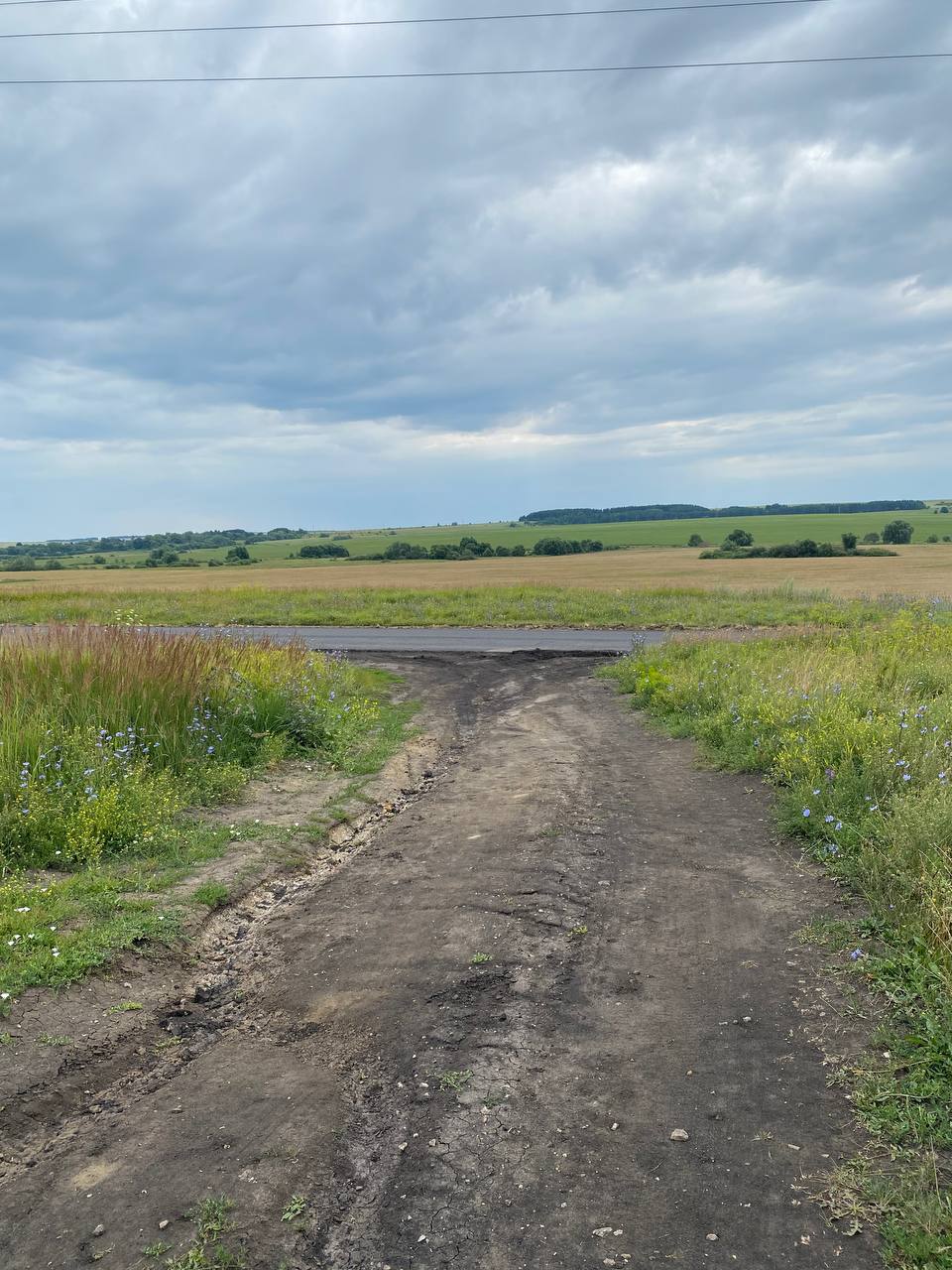 Ремонт дороги в с.Девичьи Горы Большеболдинского муниципального округа Нижегородской области