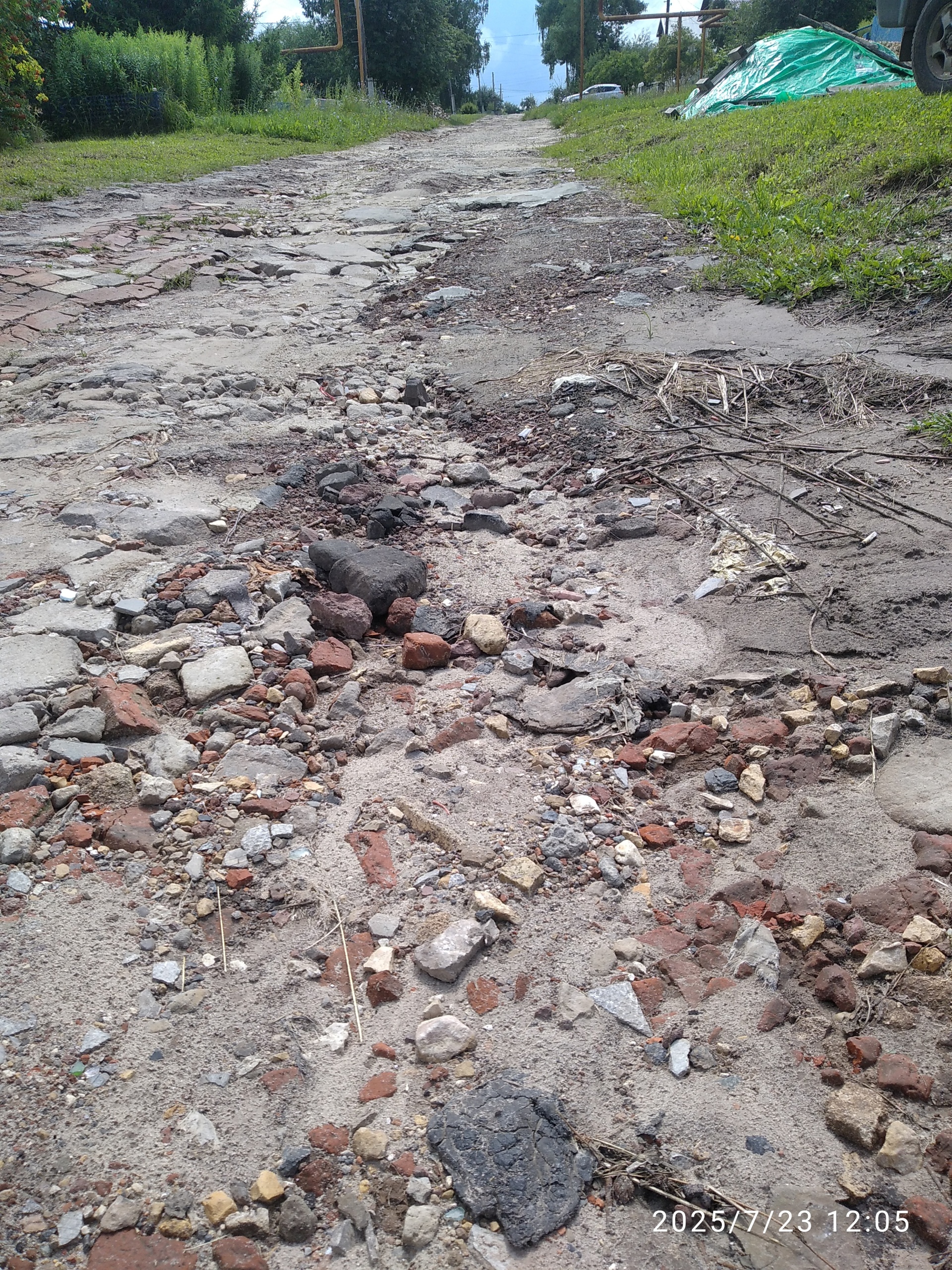 Ремонт автомобильной дороги по ул.Юбилейная в р.п.Сосновское, Сосновского муниципального округа Нижегородской области, общей протяженностью 415м, шириной 4м