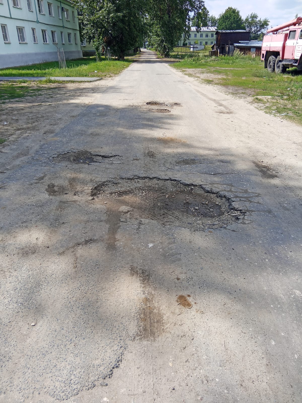 Ремонт дворовой территории, расположенной по адресу: Нижегородская область, городской округ город выкса, р.п. Досчатое, м-н Приокский в районе домов 5, 10, 11 и 15, 17а