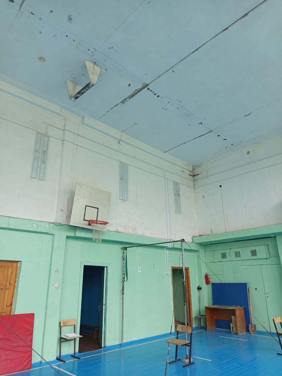 Спорт – залог успеха и здоровья (ремонт спортзала МБОУ Новоселковская СШ)