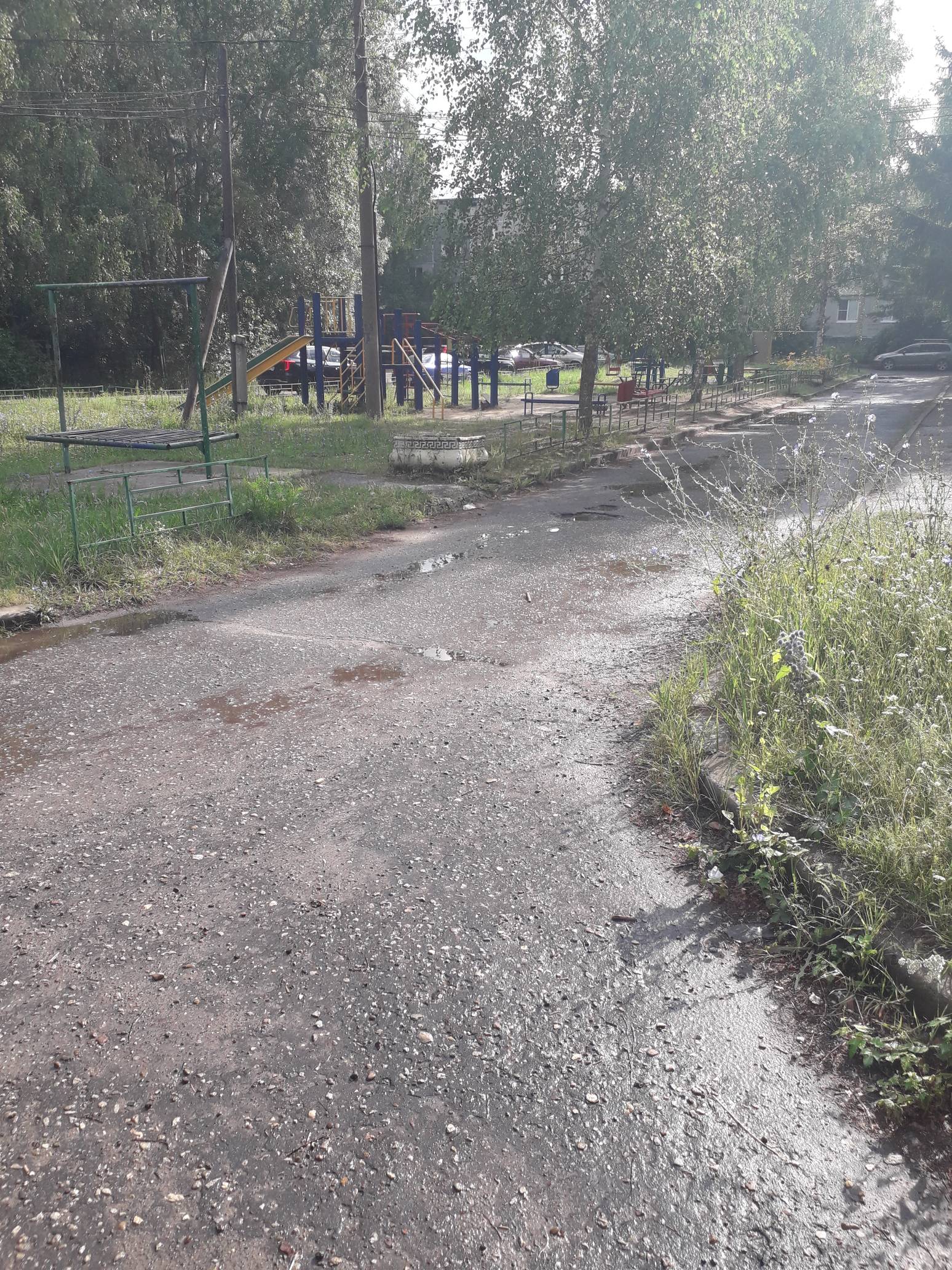 Ремонт автомобильной дороги 22 415 ОП МГ 276, расположенной по адресу: Нижегородская область, городской округ город Выкса, г.Выкса, м-он Строитель