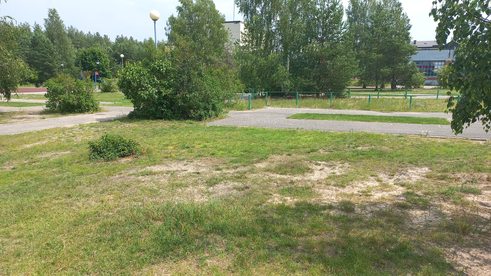 Благоустройство центральной площади ул.Гвардейская п.Мулино