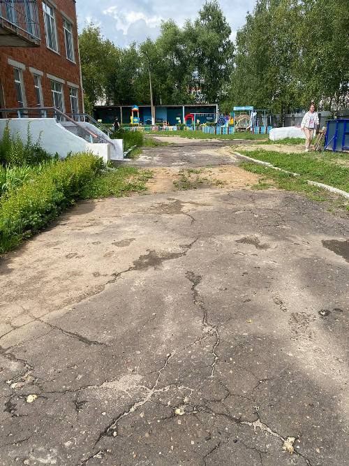 Счастливое детство - благоустройство территории МБДОУ д/с № 51, по адресу г.Арзамас, ул.Калинина, строение 3Б