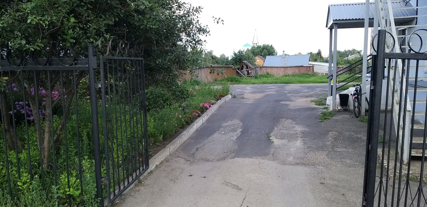 Благоустройство территории Музейно-выставочного центра МБУК музей "Природа" им. С.И. Трофимова, расположенного по адресу: г.о.г.Арзамас, р.п.Выездное, ул.Советская, д.76а