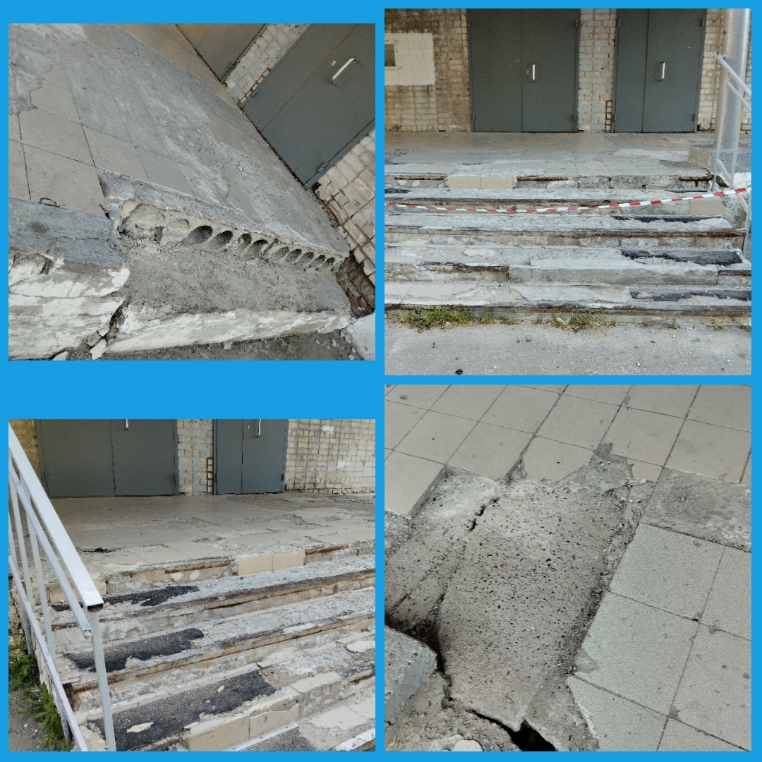 Выполнение работ по ремонту фасада дома культуры в р.п.Первое Мая Балахнинского муниципального округа