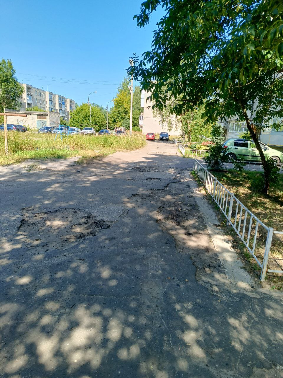 Благоустройство придомовой территории многоквартирных домов №№1,3 по ул.Юбилейная в р.п.Гидроторф Балахнинского муниципального округа