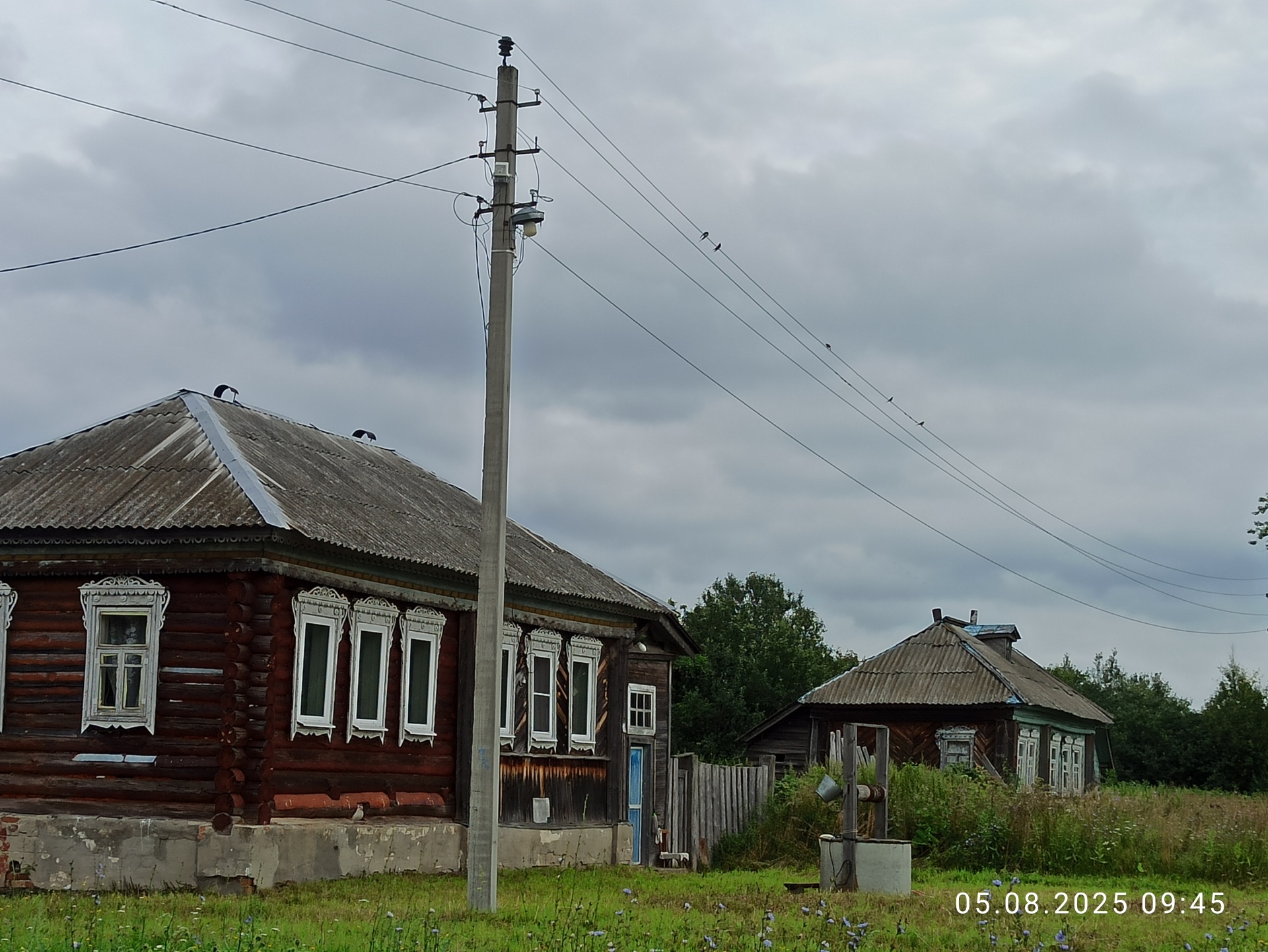 Ремонт уличного освещения в п.Новый Путь Вознесенского муниципального округа Нижегородской области