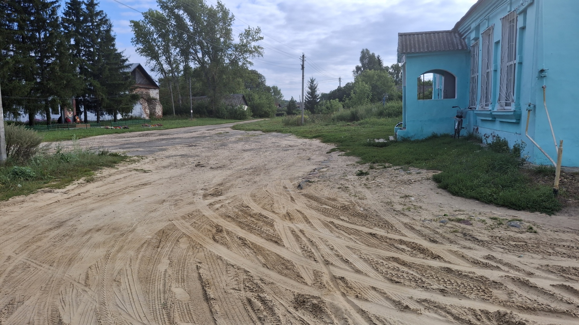 Ремонт дороги местного значения по пер.Школьный, ул.Луговая,ул.Советская от д.№13а до д.№26 с.Азрапино Починковского муниципального округа