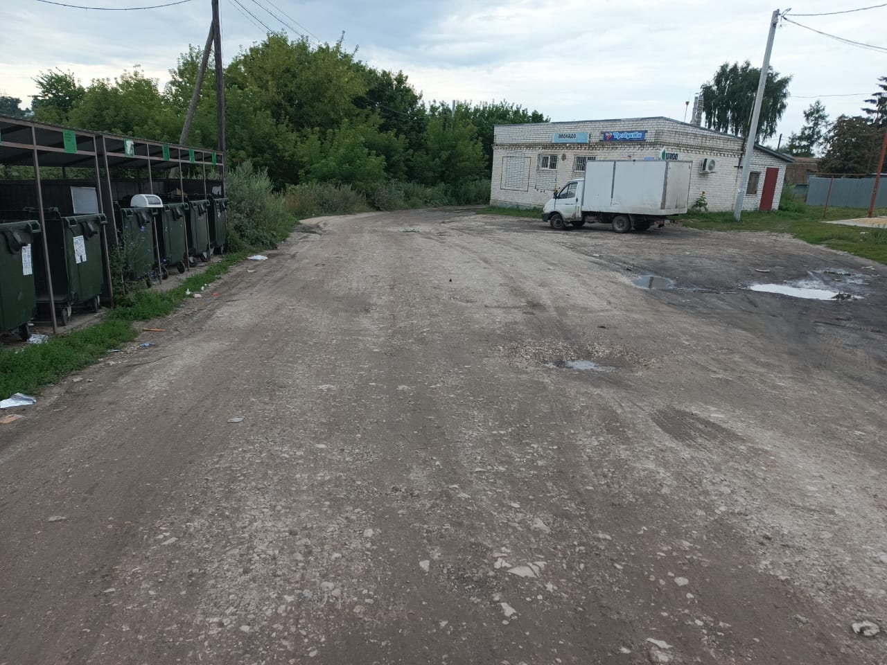 Ремонт участка дорожного покрытия на ул.Фадеева в с.Большое Давыдово Павловского муниципального округа Нижегородской области