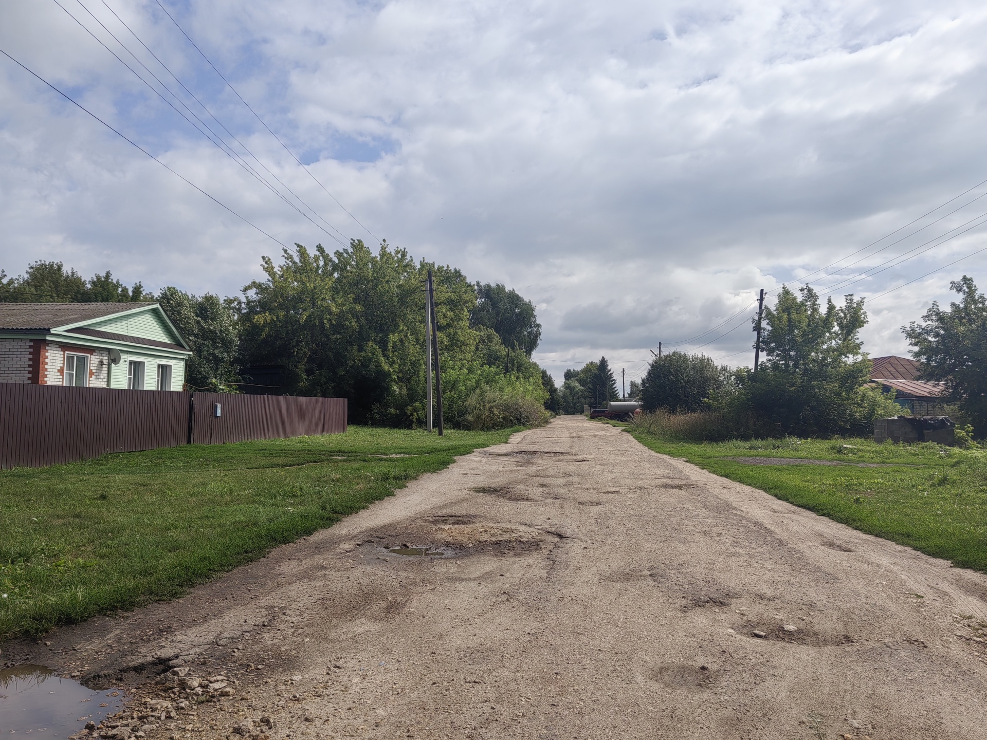 Ремонт дороги местного значения по ул.Покровка от д.№30  до д.№102 в с.Байково Починковского муниципального округа