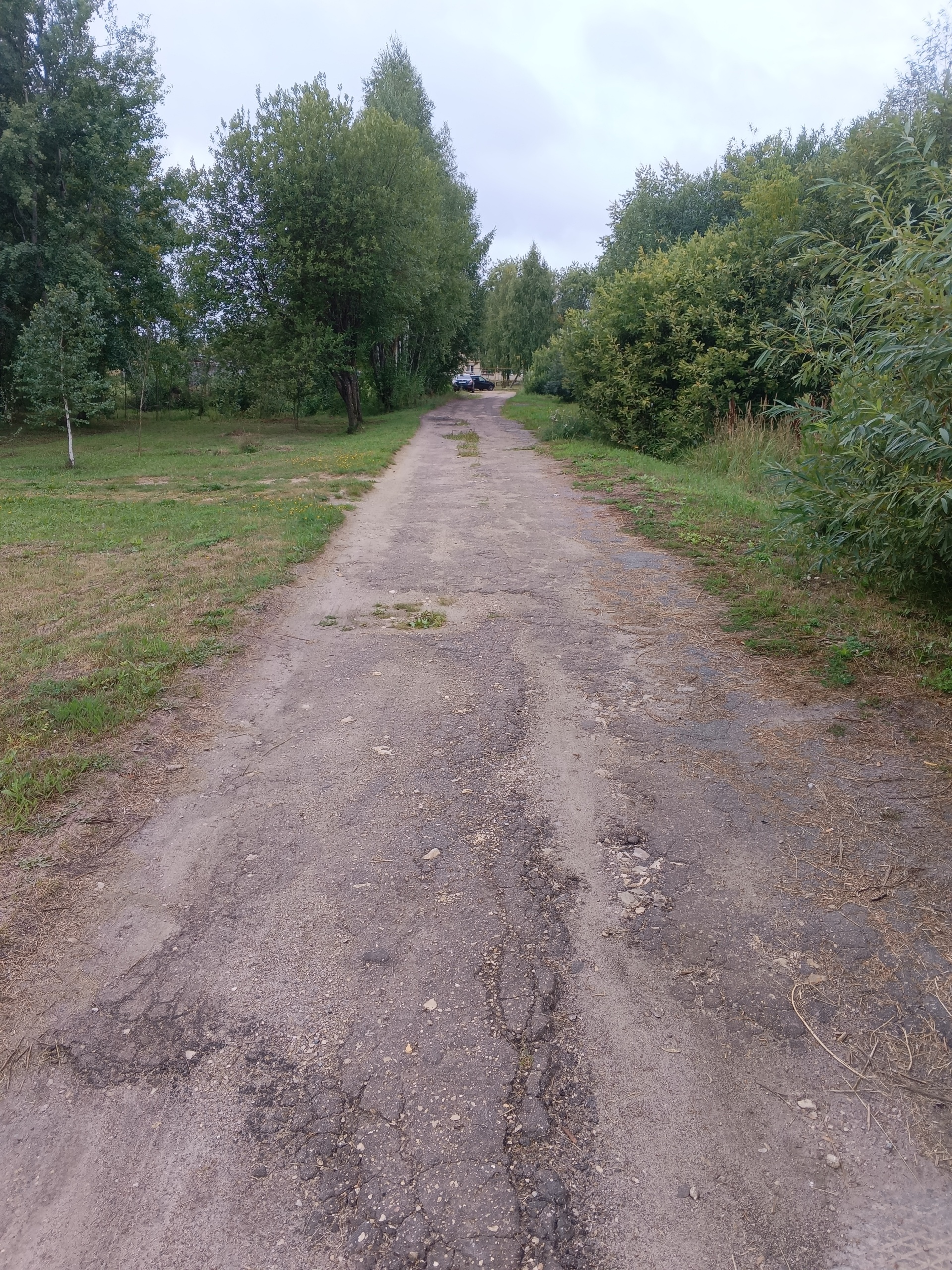 Ремонт автомобильных дорог общего пользования местного значения в с.Кержемок Шатковского муниципального округа Нижегородской области