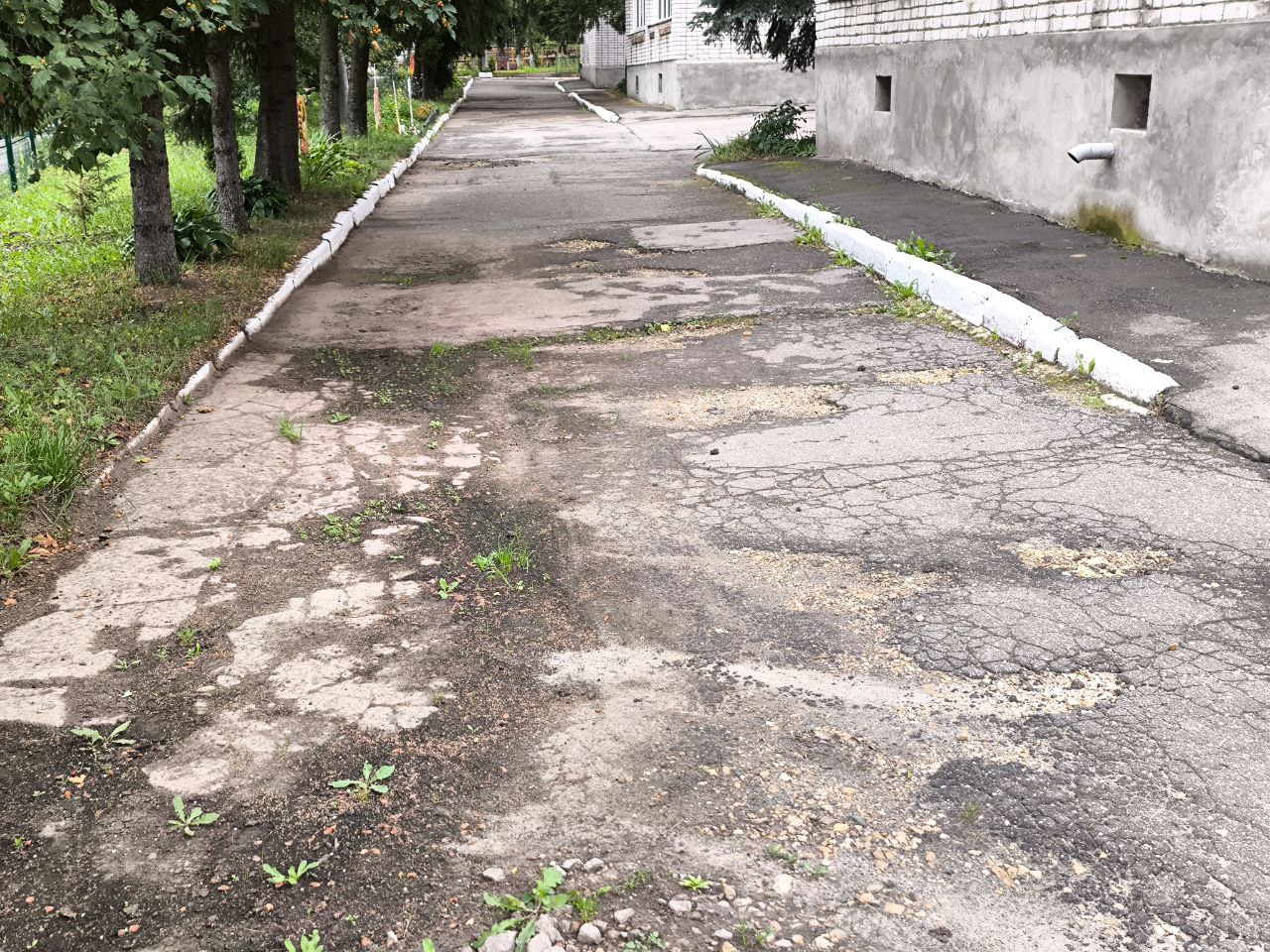 Текущий ремонт асфальтового покрытия на территории МАДОУ «Детский сад № 435» г.Нижний Новгород, ул.Тропинина, д.5