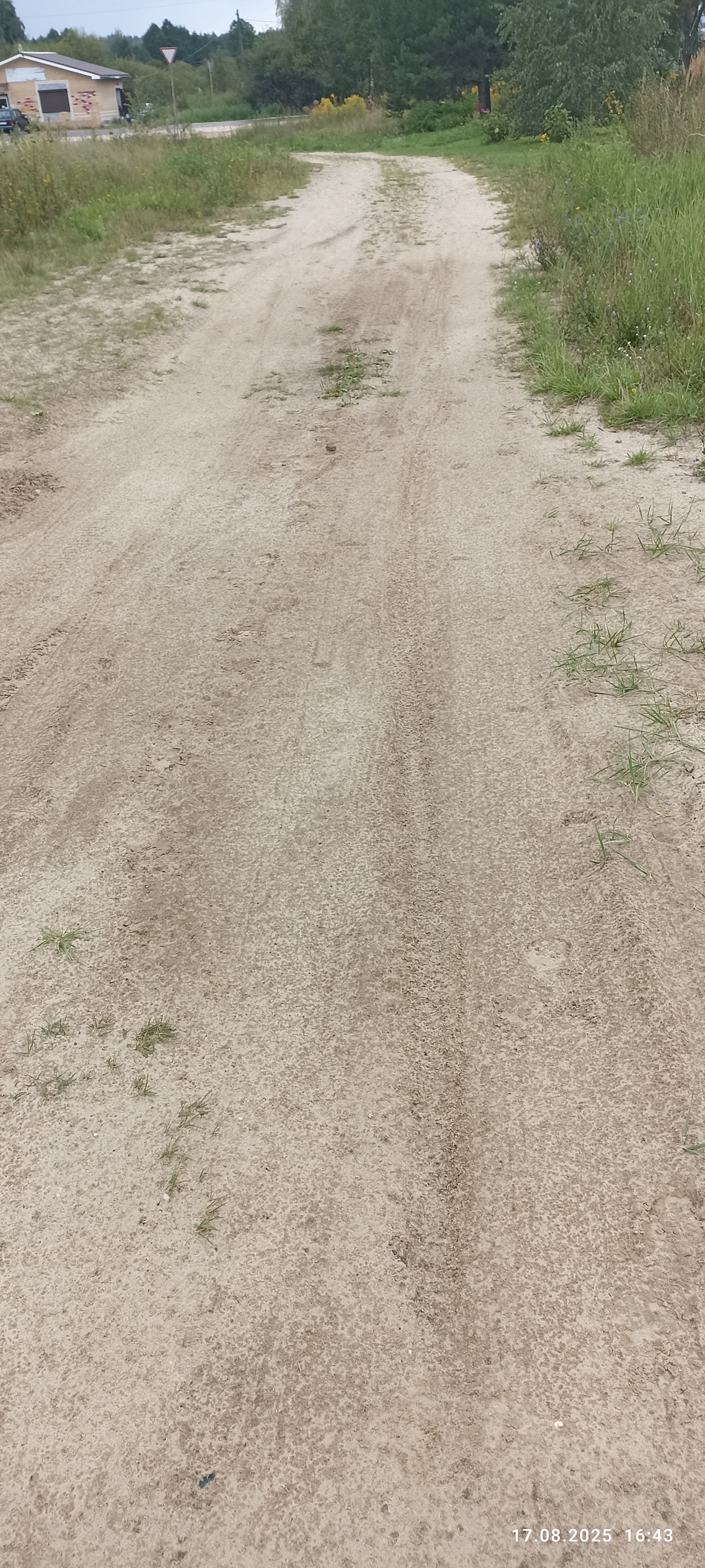 Ремонт участка автомобильной дороги  по адресу: д. Ягодное ул.Ягодинская, участ. № 1 Богородского муниципального округа Нижегородской области