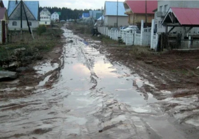 Ремонт участков дороги в д.Заборье городского округа г.Бор Нижегородской области