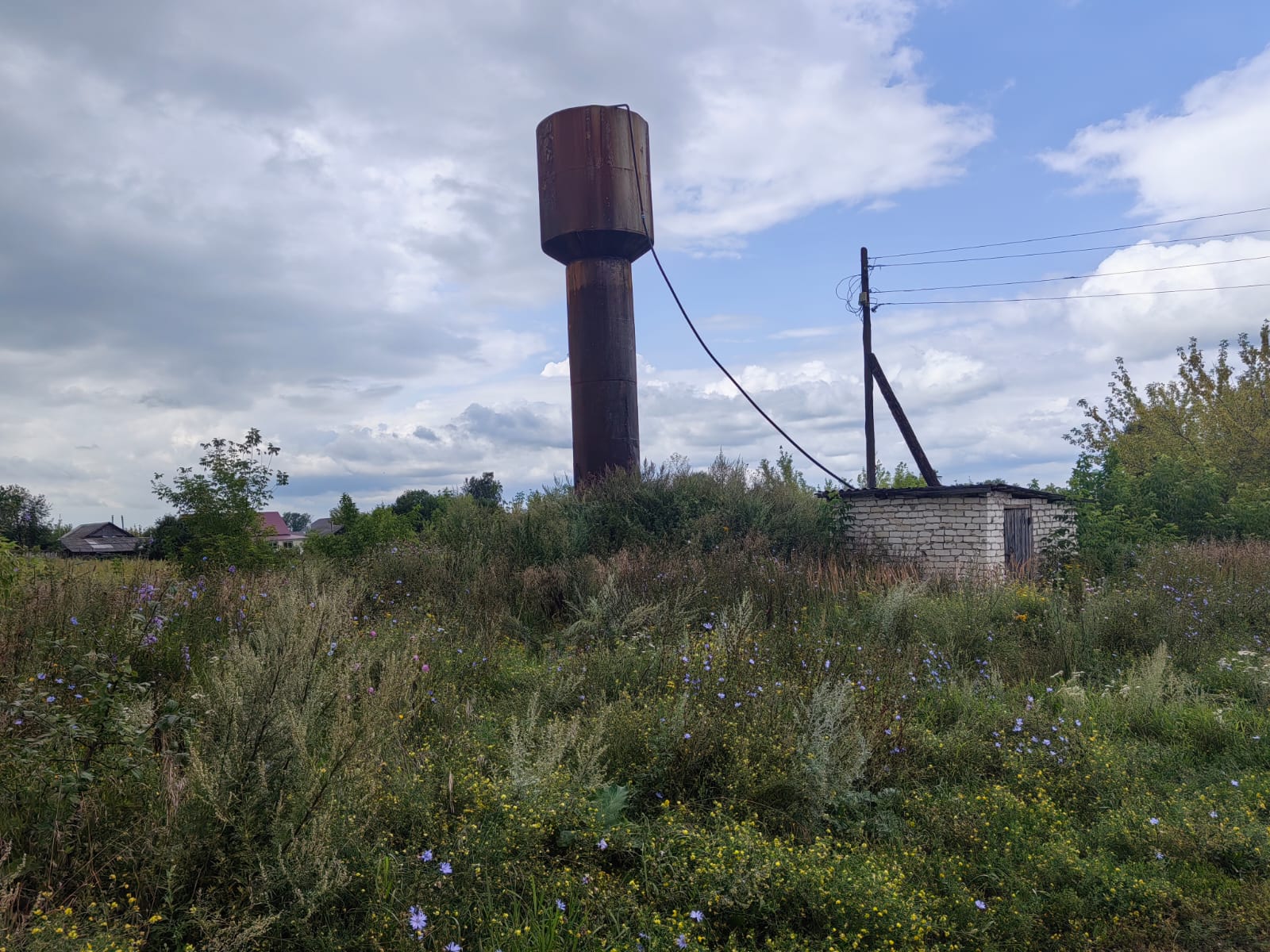 Замена водонапорной башни и ремонт водопровода по ул.Новая от д.№2 до д.№70 в с.Ильинское Починковского муниципального округа