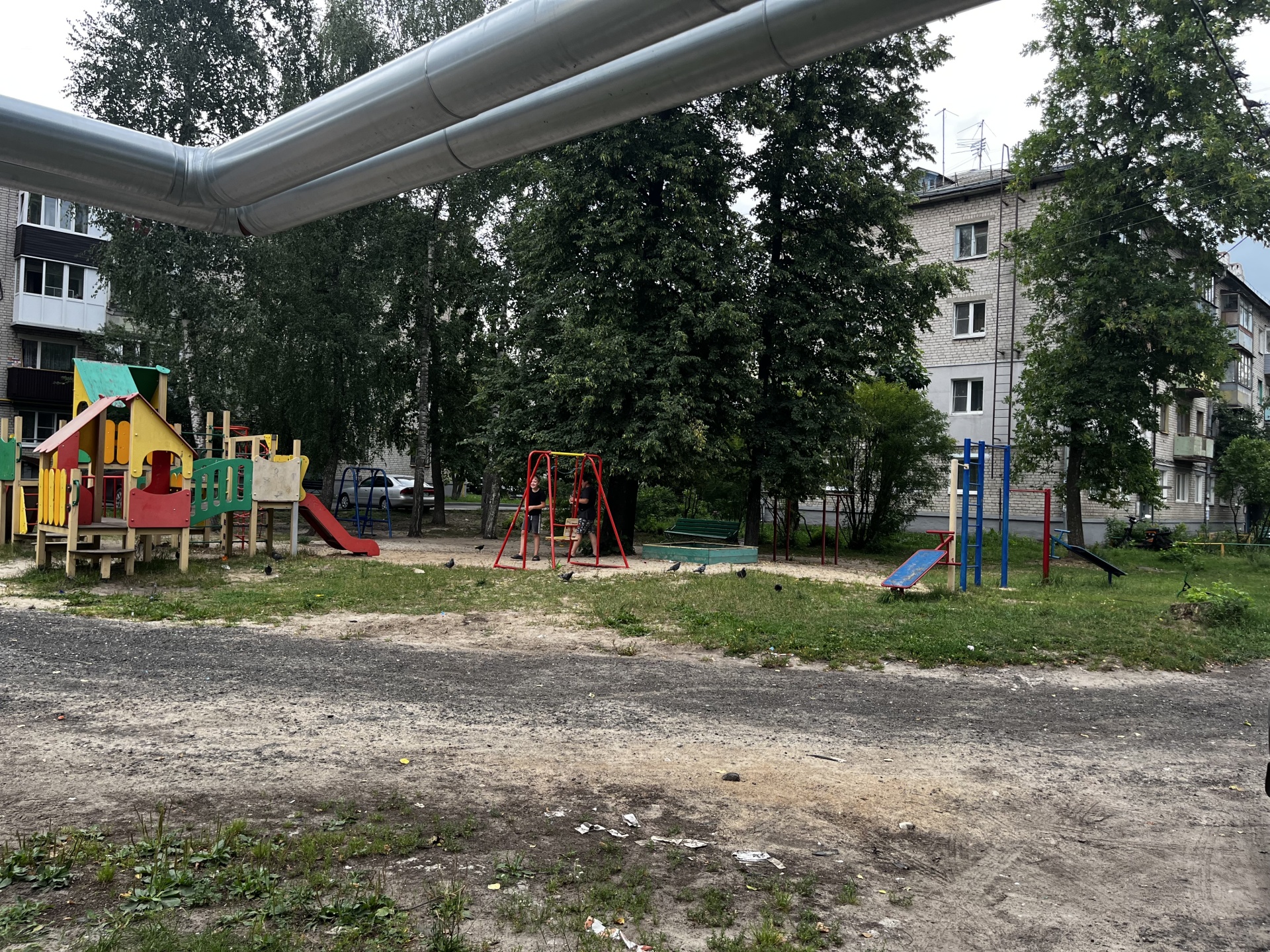 Устройство детской площадки по адресу: город Нижний Новгород, Сормовский район, ул. Федосеенко у д.38