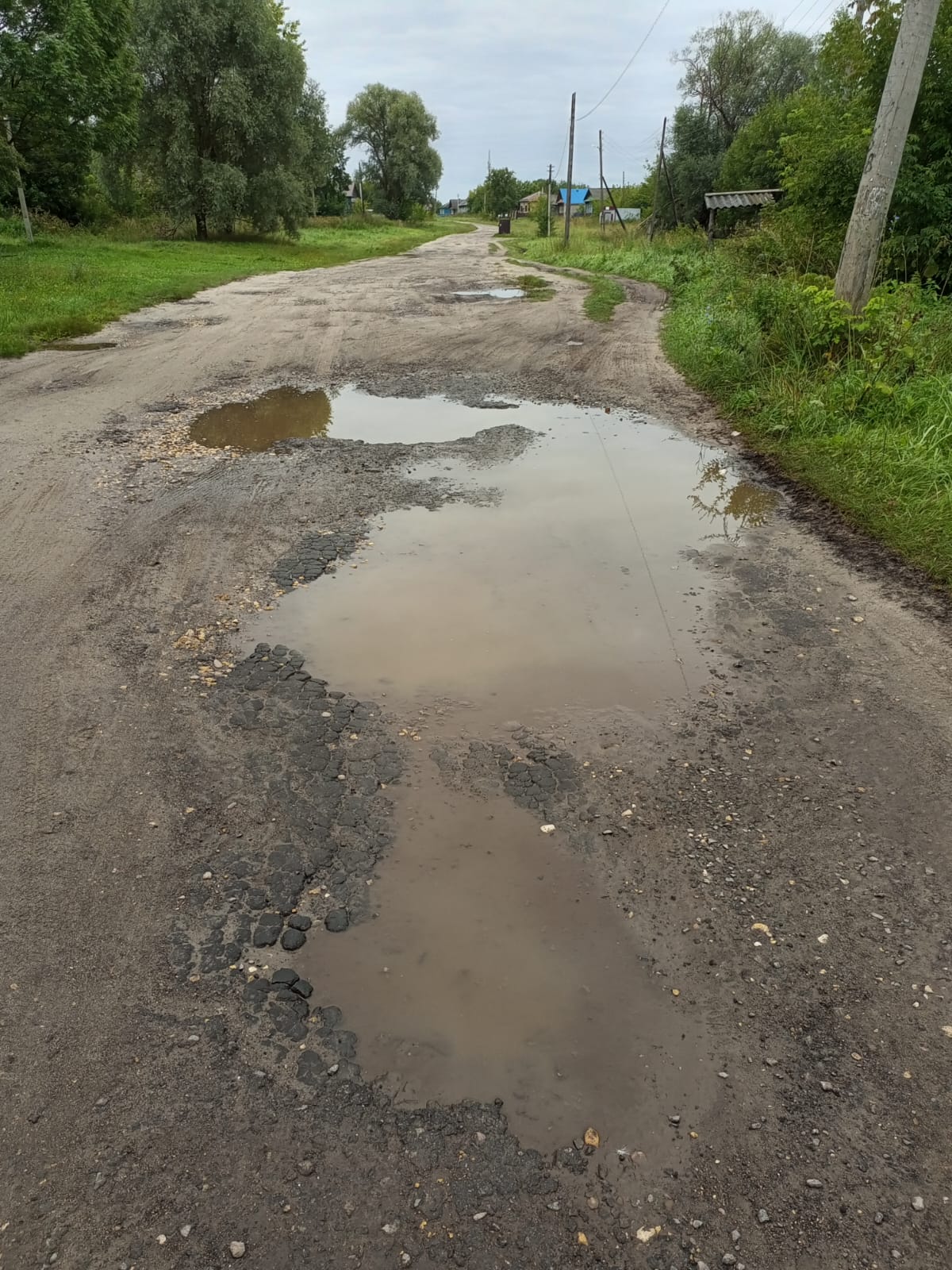 Ремонт участка автомобильной дороги местного значения от д.11 до д.119 ул.Советская с.Венец Сосновского муниципального округа Нижегородской области