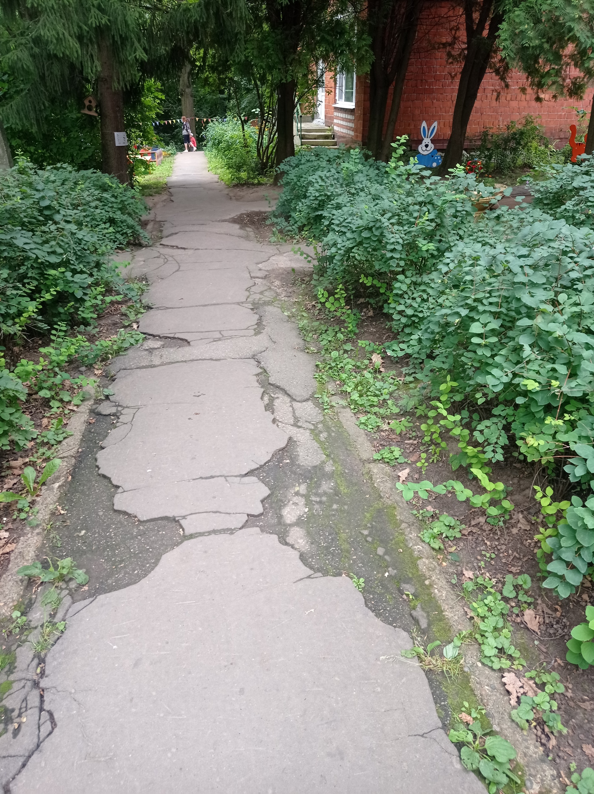 Текущий ремонт асфальтового покрытия на территории МБДОУ «Детский сад № 343» г.Нижний Новгород, ул.Невская, д.27