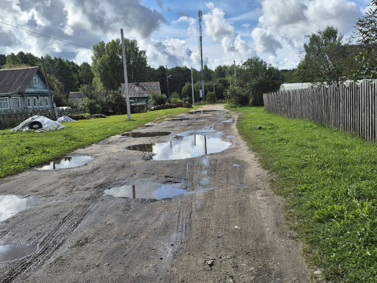 Ремонт автомобильной дороги в д.Волково ул.Волковская Ковернинского муниципального округа Нижегородской области (416мп)
