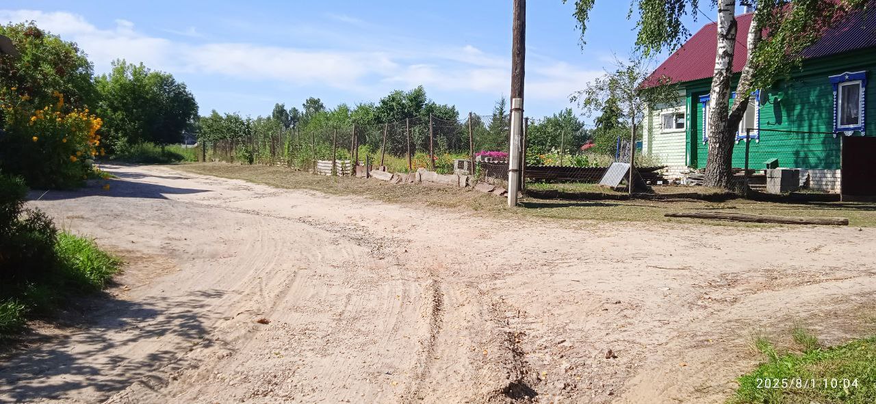 Ремонт участка автомобильной дороги по улице Чкалова в с.Трофимово Лысковского муниципального округа Нижегородской области