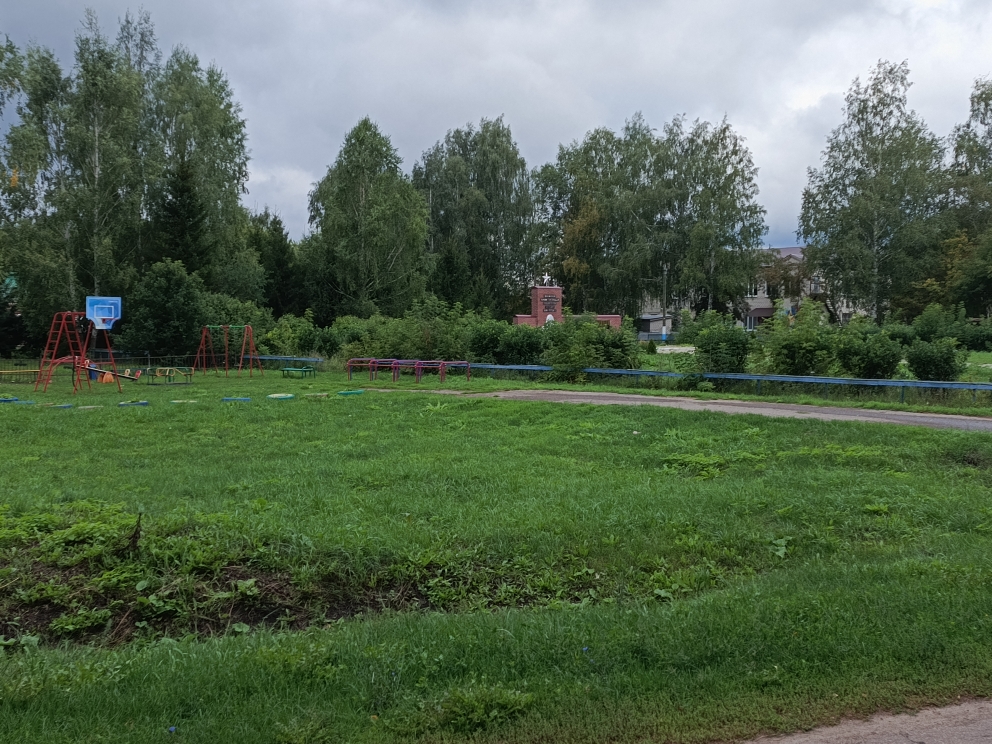 Благоустройство  площади Ленина с.Кочкурово Починковского муниципального округа