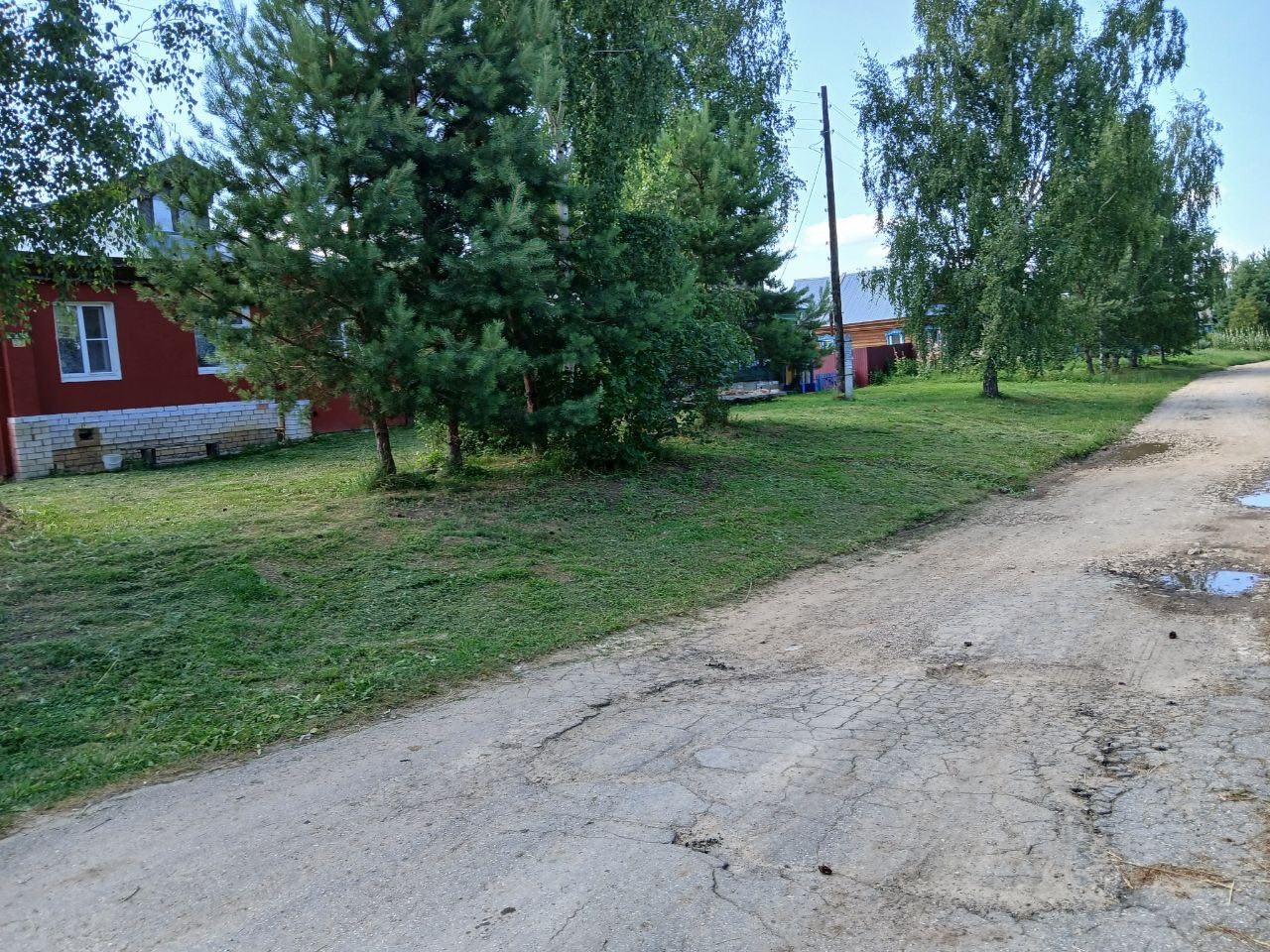 Ремонт дороги по улице Большая с. Плотинское Лысковского муниципального округа Нижегородской области