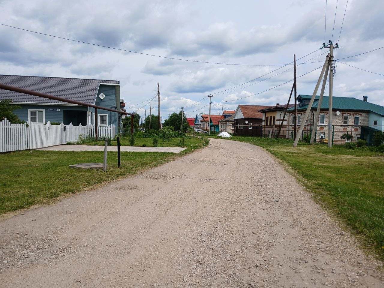 Ремонт дороги по ул. Центральная в д. Кременки Лысковского муниципального округа Нижегородской области
