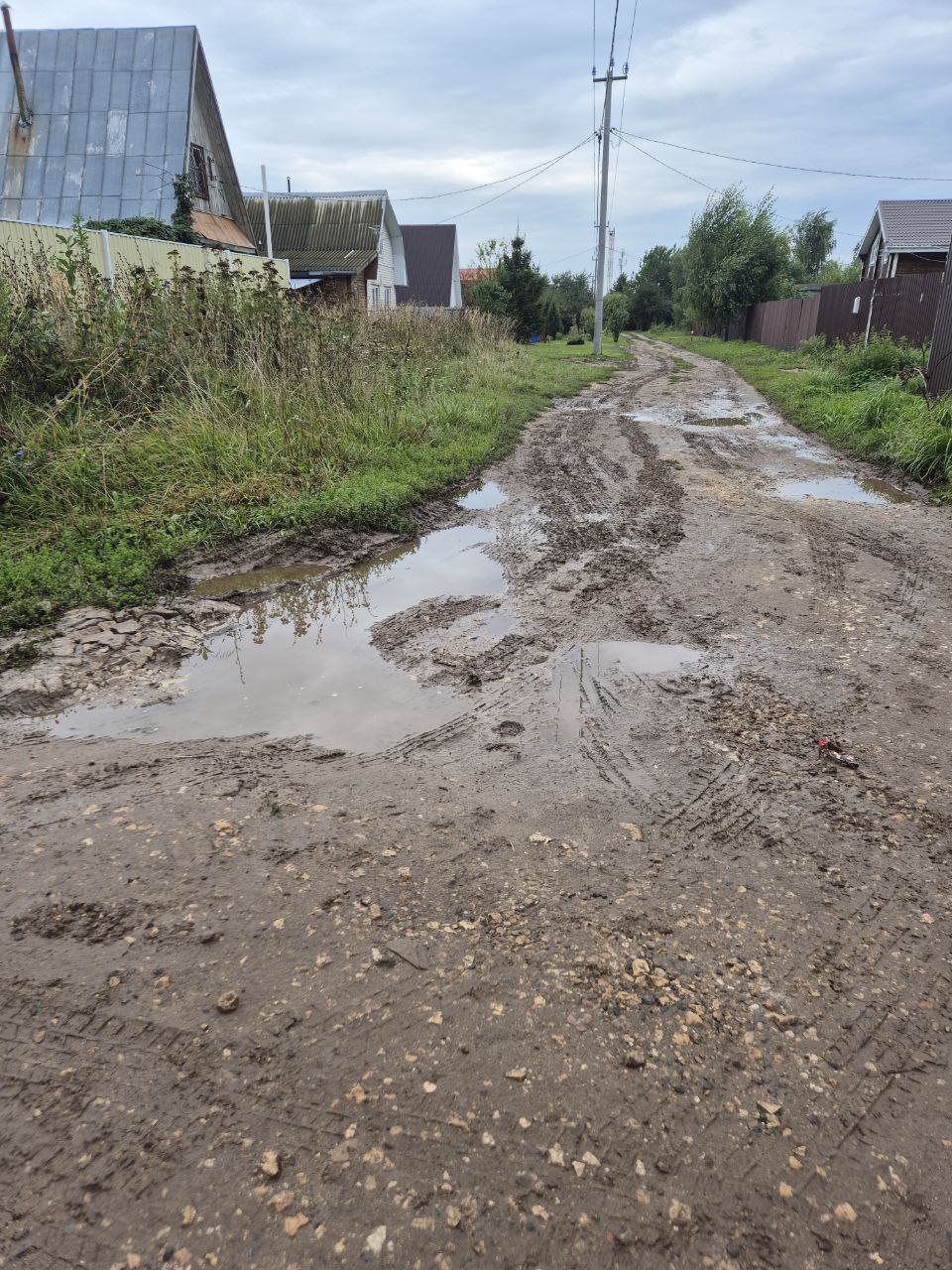 Ремонт автомобильных дорог по ул.Зеленая, ул.Полевая, ул.Западная, ул.Набережная и участка дороги по ул.Центральная в д.Хабарское Богородского муниципального округа Нижегородской области