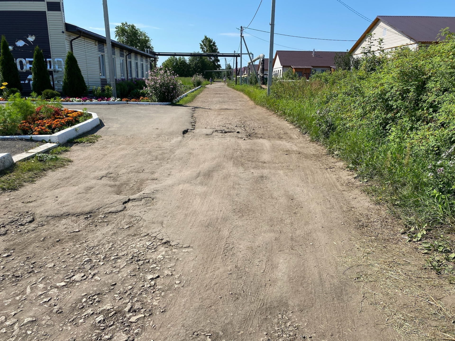 Ремонт автомобильной дороги общего пользования местного значения по ул.1Мая и ул.Комсомольской в п.Буреполом Тоншаевского муниципального округа Нижегородской области