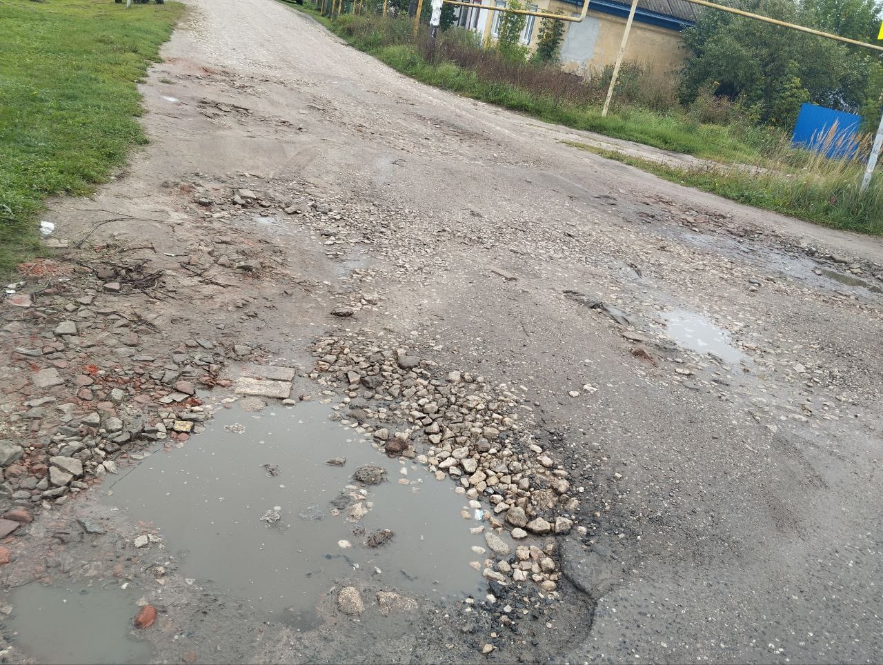 Ремонт асфальтобетонного покрытия дороги по ул. Центральная от д.2А до д.80 в д. Каликино Кантауровского с/с городского округа г.Бор Нижегородской области