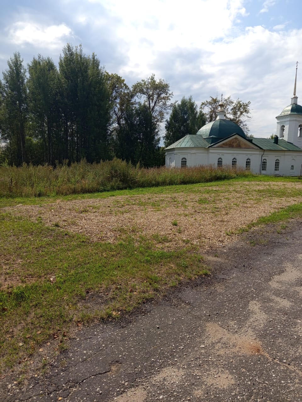 Благоустройство территории и подъезда к церкви Георгия Победоносца расположенной по адресу   Нижегородской области, Ветлужского района , село Турань
