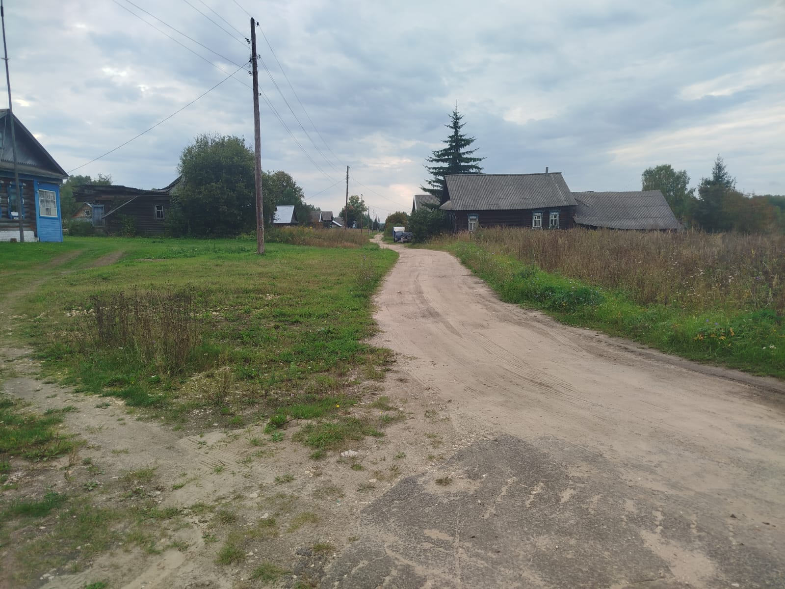 Ремонт участка дороги д.Рубцы муниципального округа Семеновский Нижегородской области