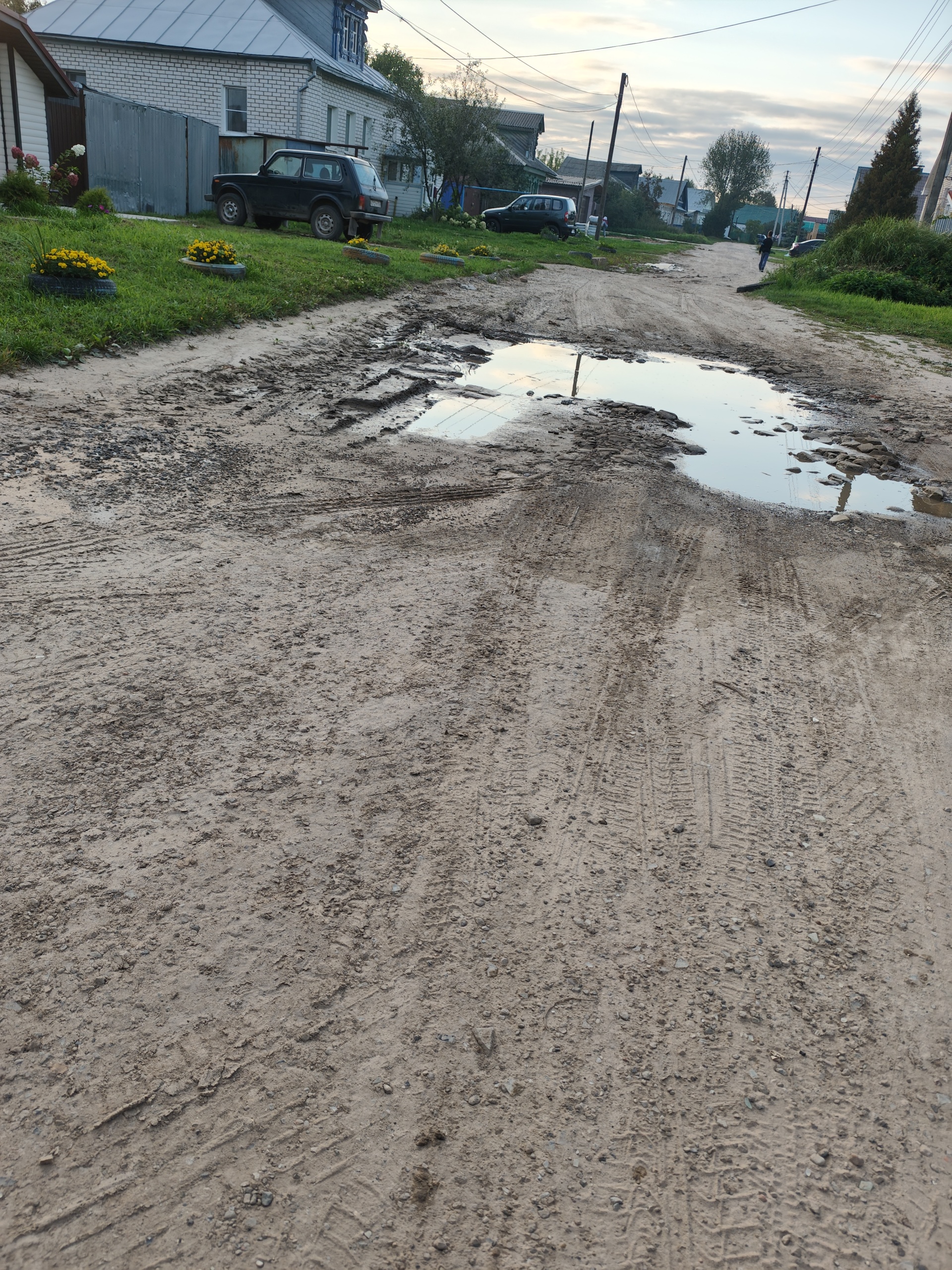 "Ремонт участков дороги в д.Овечкино городского округа г.Бор Нижегородской области"