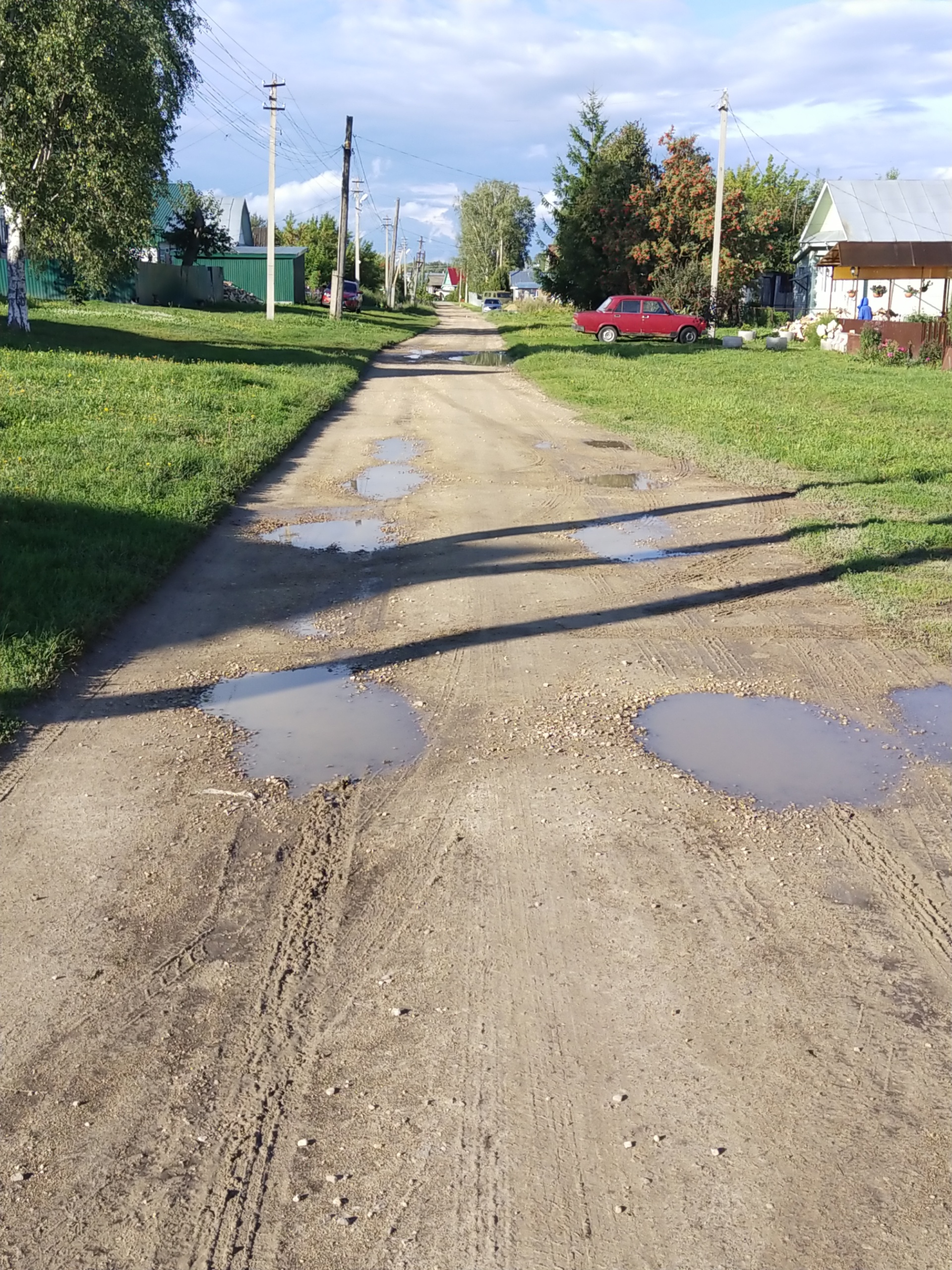 Ремонт дороги в с.Кужендеево ул. Советская от дома №75 до дома №100, ул. Центральная от дома №32/1 до дома №58