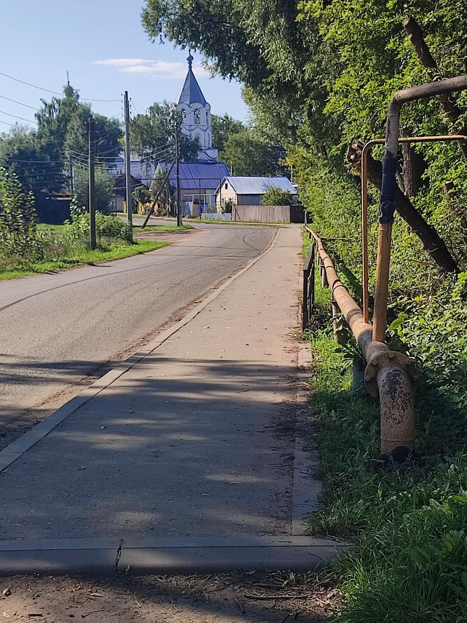 Устройство уличного освещения вдоль переулка Советский от дома 2 по улице Агрохимиков до дома 28 по ул Свободы в городе Княгинино Нижегородской области