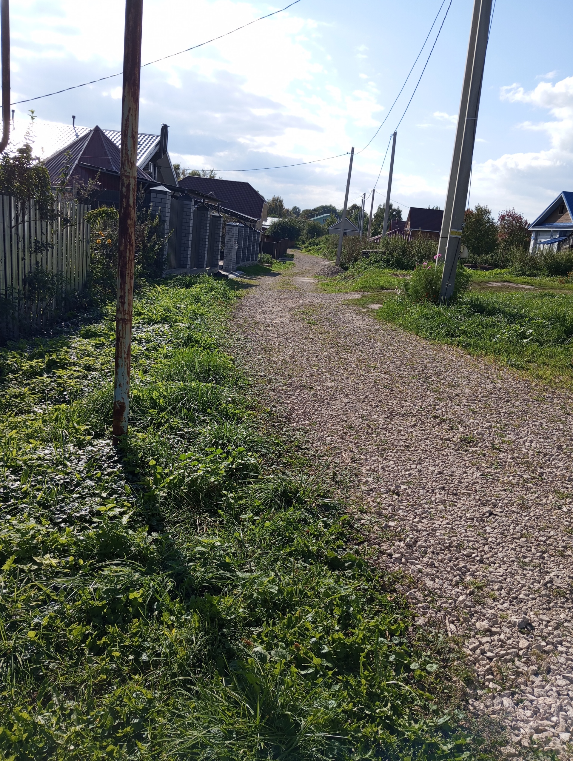 Ремонт дорог в с.Тепелево в части ул.Подгорная от дома №13 до дома №25. В части ул.Подгорной от ул.Советской до дома №32