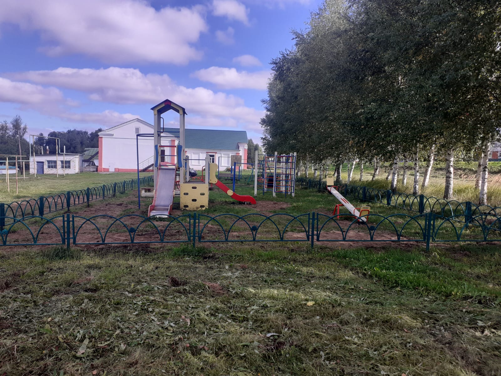 Благоустройство центральной части в с.Васильевка, ул.Колхозная Сеченовского муниципального округа, Нижегородской области