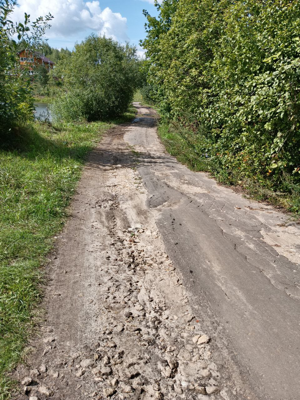 Ремонт дороги к роднику в с. Новая Слобода Большеболдинского муниципального округа Нижегородской области