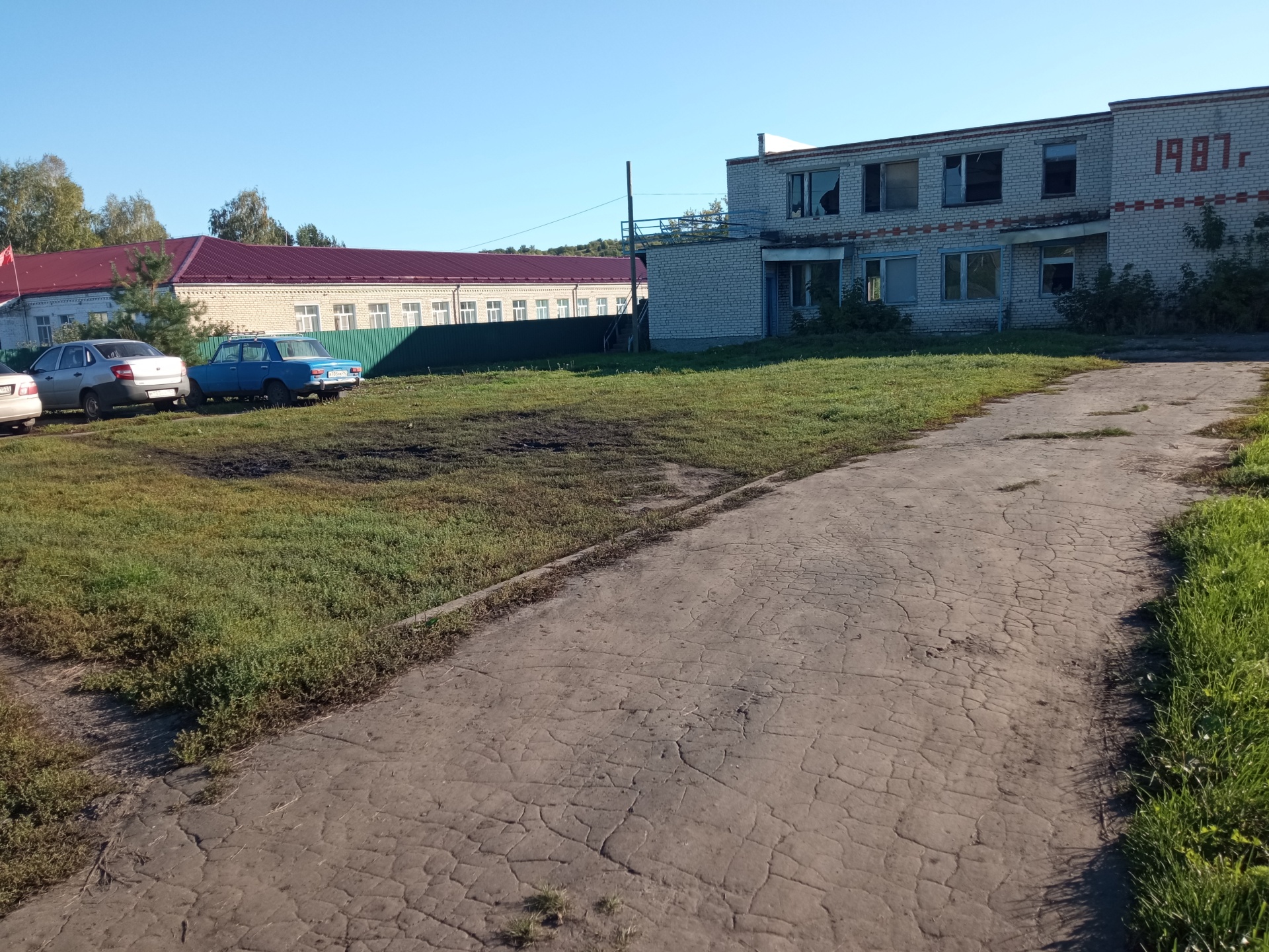 Благоустройство общественного пространства в с.Болтинка ул.Школьная Сеченовского муниципального округа Нижегородской области