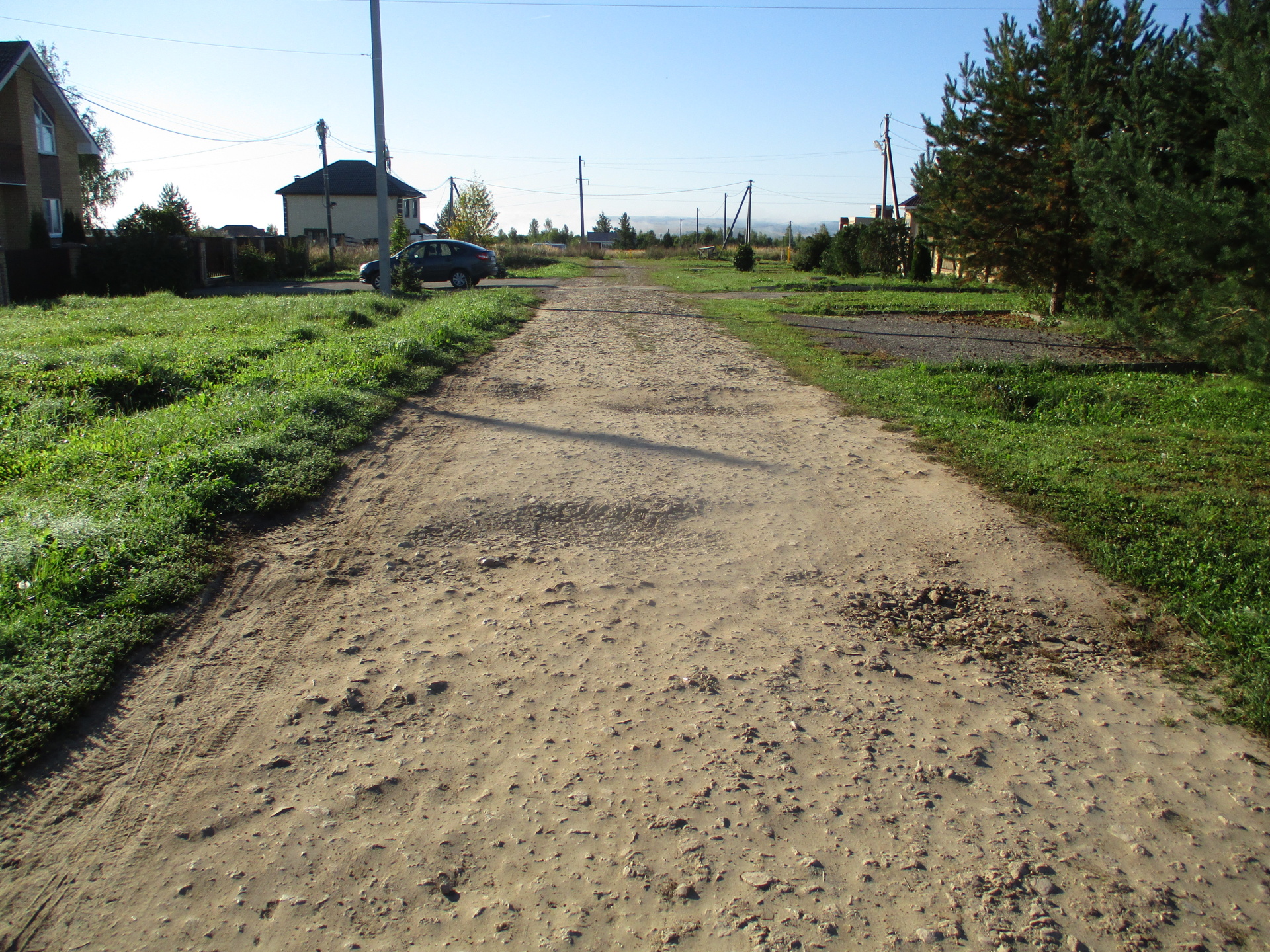 Ремонт автомобильной  дороги по ул. Ягодной  в р.п. Дальнее Константиново Нижегородской области