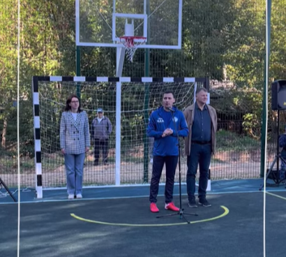 Открытие новой спортивной площадки в Городце!