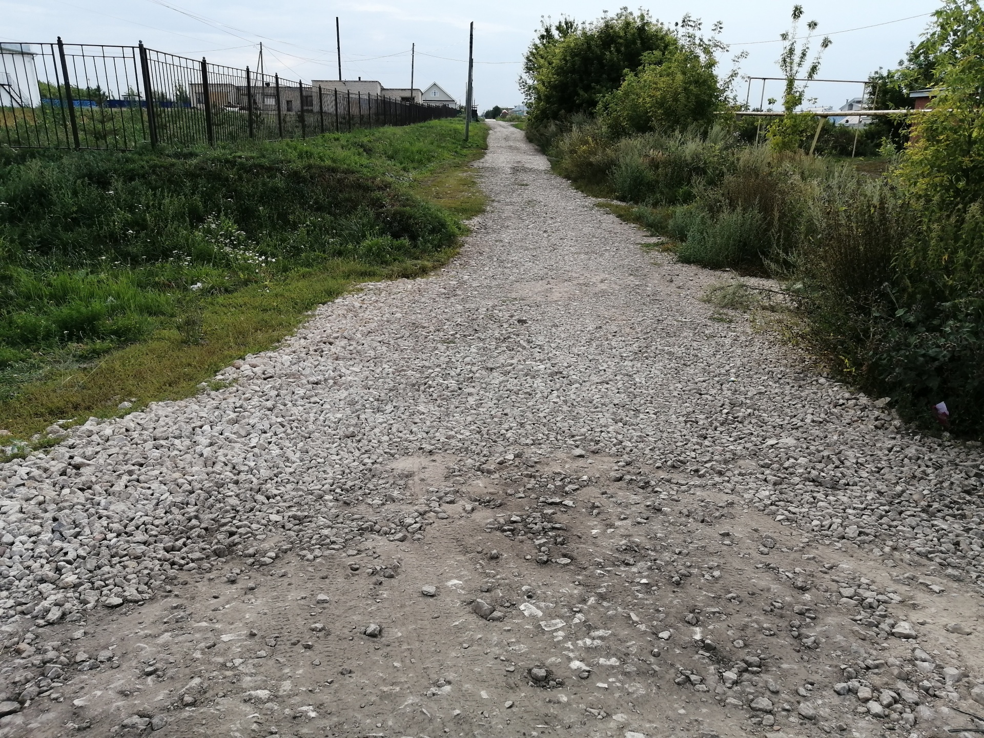 Ремонт автодорог по улицам:  Новая линия, Кооперативная,  Фермерская, Восточная с. Большое  Рыбушкино Краснооктябрьского муниципального округа  Нижегородской области