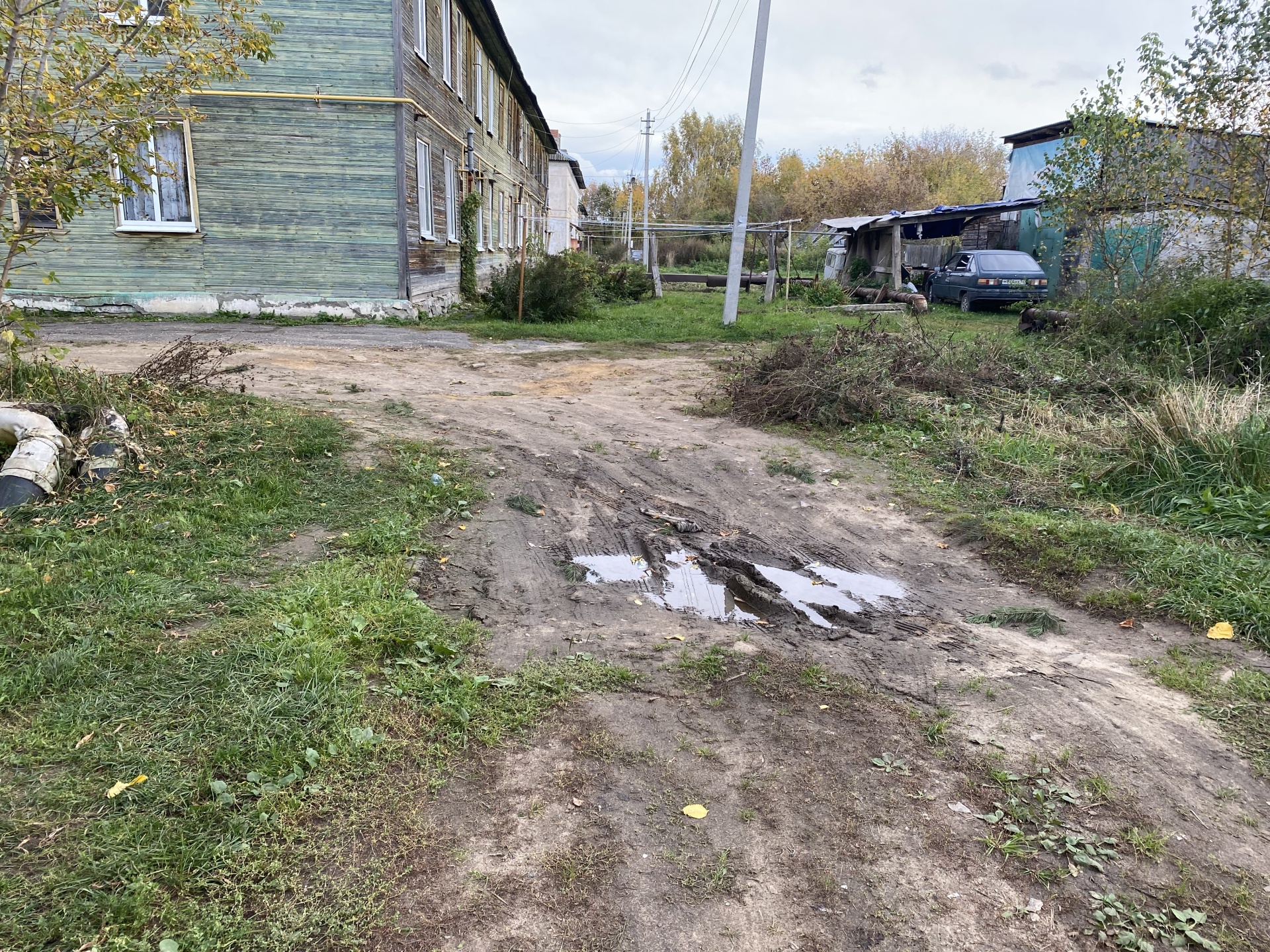 Благоустройство придомовой территории многоквартирного дома №9 по ул.Садовая в р.п.Гидроторф Балахнинского муниципального округа